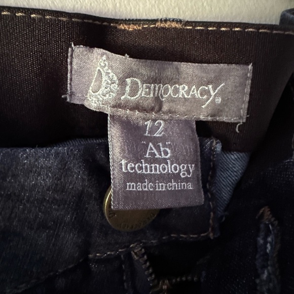 Democracy Women's Ab Solution dark blue wash
size 12 - Picture 3 of 4